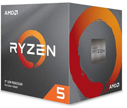 AMD Ryzen 5 3600X 6-Core, 12-Thread Unlocked Desktop Processor with Wraith Spire...